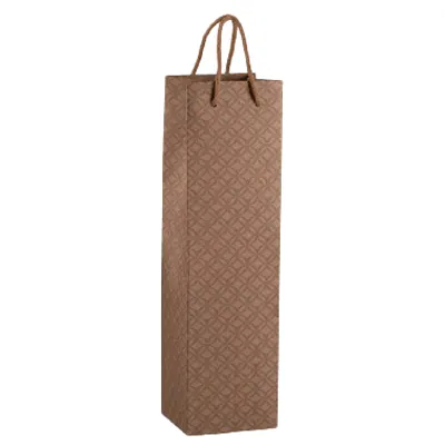 Sacs cartonnés 1 bouteille - Sacs pour bouteilles de vin