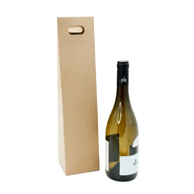 Sacs cartonnés 1 bouteille - Sacs pour bouteilles de vin-3