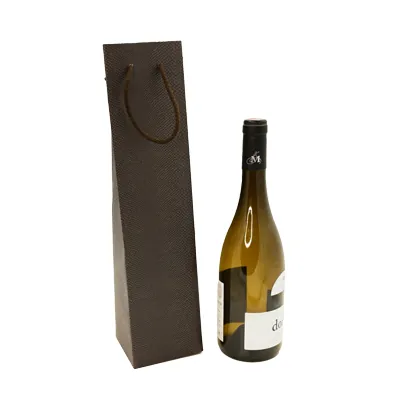 Sacs cartonnés 1 bouteille - Sacs pour bouteilles de vin-5