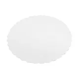 Rond festonné carton blanc ø 29 cm – Semelle gâteau - Support carton rond - Paquet de 250 - Semelles gâteaux, Supports gâteaux