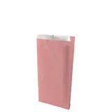 Pochette cadeau kraft vergé rose poudré 16 x 8 x 27 cm - Sachet kraft - Lot de 250 - Sacs cadeaux fête des mères, Pochettes cadeaux fête des mères