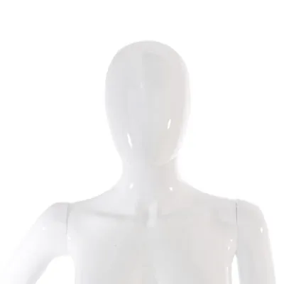 Mannequin femme en plastique finition laquée, main droite sur la hanche - Mannequins abstraits-2