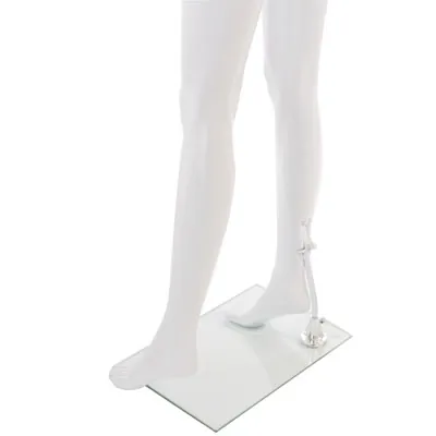 Mannequin femme en plastique finition laquée, main droite sur la hanche - Mannequins abstraits-3