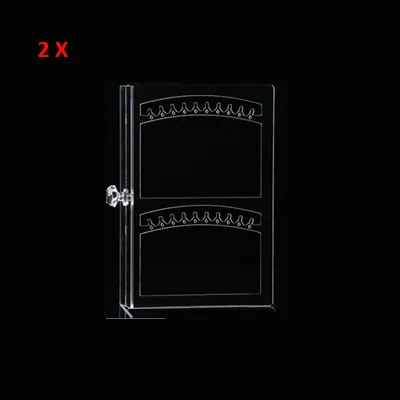 Présentoir bijoux transparent 21,5 x 13 x 19 cm - Organiseur de bijoux - Coffrets vitrines bijoux-3