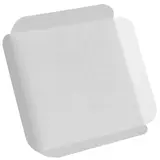 Carré rainé carton blanc 17 x 17 cm - Semelle carrée - Support gâteau - Paquet de 250 - Semelles gâteaux, Supports gâteaux