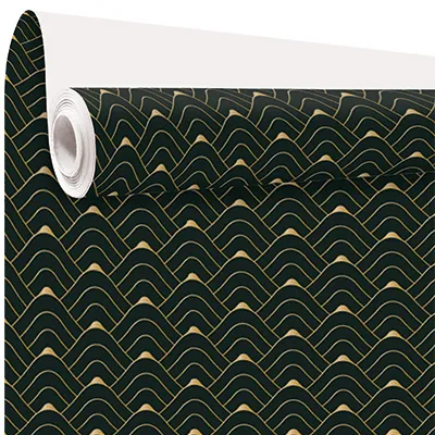 Papier cadeau Rétro - Papier cadeaux couchés à motifs-2