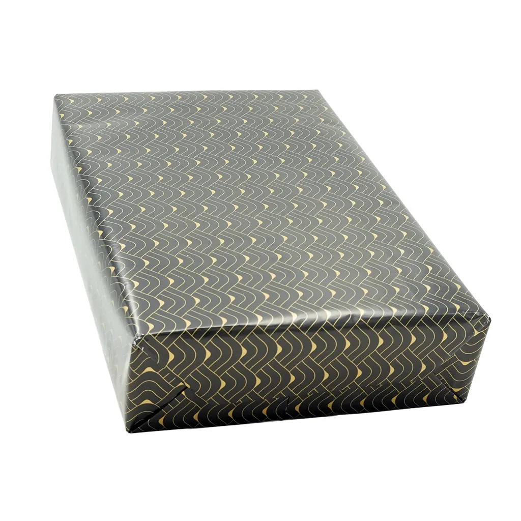 Papier cadeau Rétro - Papier cadeaux couchés à motifs-4