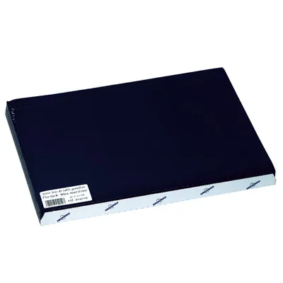 Set de table papier gaufré 30 x 40 cm 60 g/m² - Noir - Lot de 500 - Chemins de table jetables, Sets de table papier