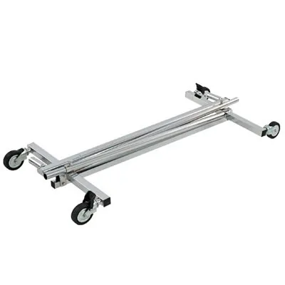 Portant vêment pliable droit - L100 cm - hauteur réglable 120/180 cm - Portants à vêtements pliables-2
