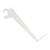 Console inclinable pour tablettes CD/DVD - Ligne Store blanc pas de 50 mm