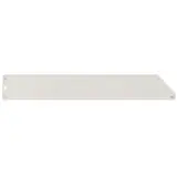 Séparateur pour tablette métallique 37 x 5,5 cm - Séparateur rayonnage - Diviseur tôle - Blanc - Ligne Store blanc pas de 50 mm