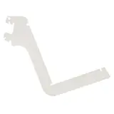 Console pour tablette magazines - Ligne Store blanc pas de 50 mm