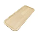 Plateau de service en bois 30 x 13 cm - Plateau de présentation - Assiette de présentation - Plateaux de service, Plats jetables