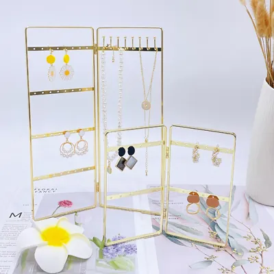 Présentoir à bijoux pliant - Présentoirs boucles d'oreilles-3