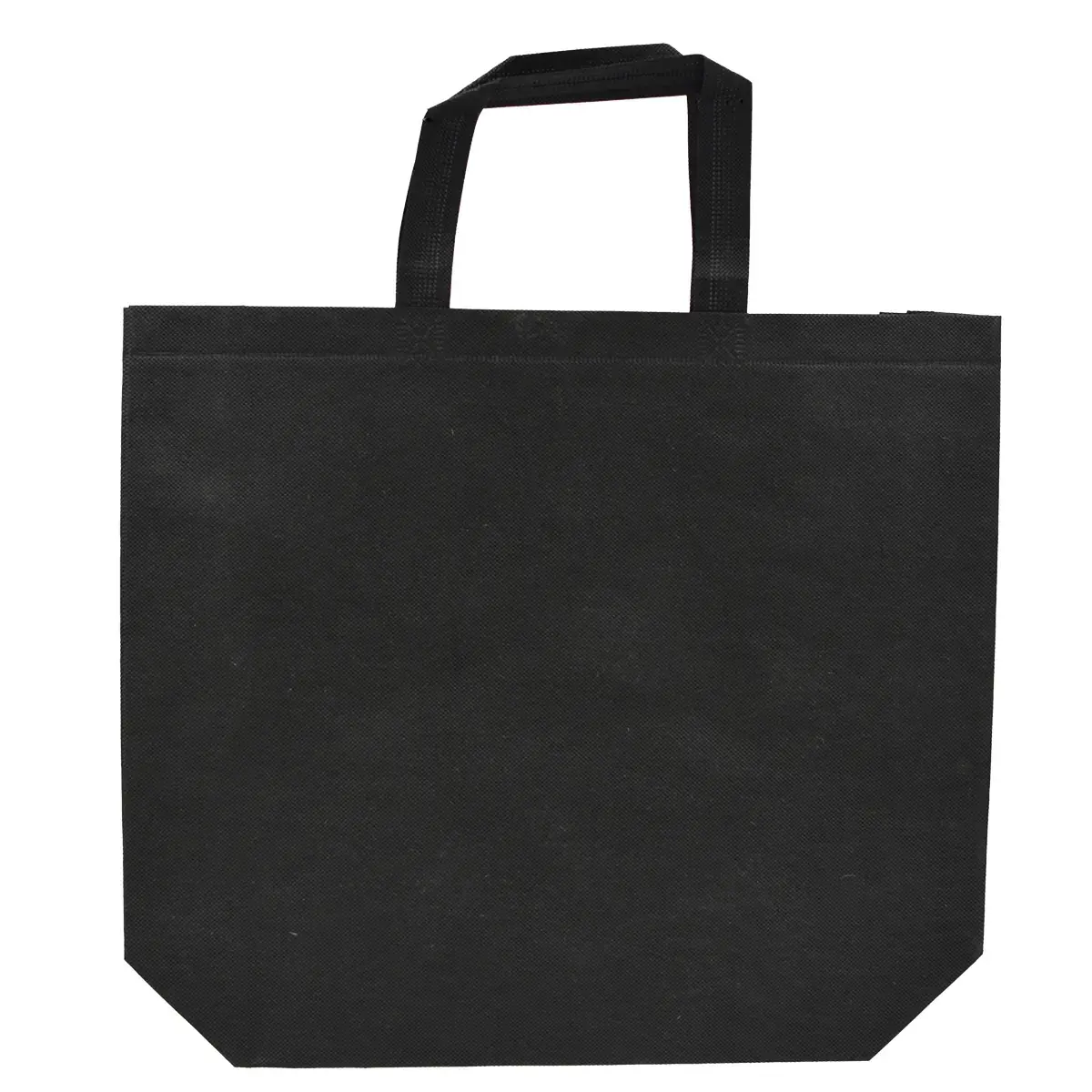 Sac cabas polypropylène non tissé noir 40+10 x 30 cm - Paquet de 20 - Sacs non tissés, Sacs polypropylène-3