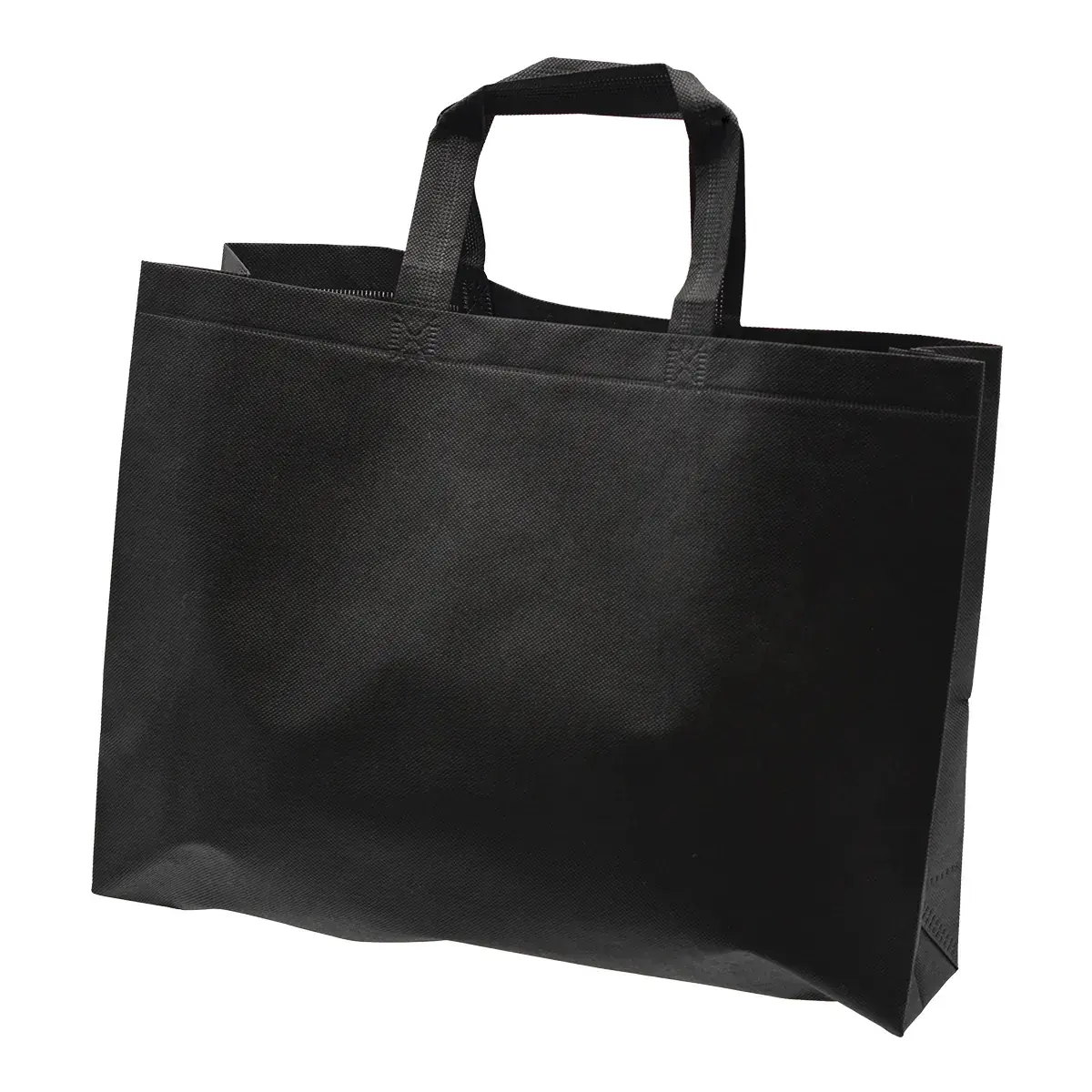 Sac cabas polypropylène non tissé noir 40+10 x 30 cm - Paquet de 20 - Sacs non tissés, Sacs polypropylène-4