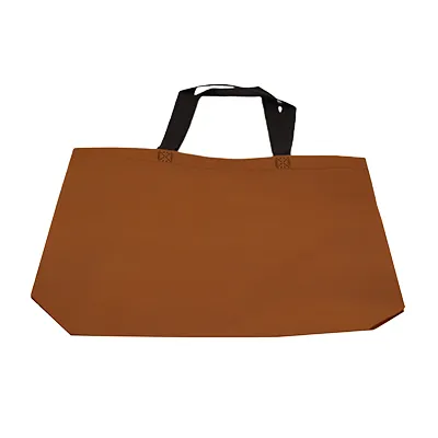 Sac cabas polypropylène non tissé terracotta 40+10 x 30 cm - Paquet de 20 - Sacs non tissés, Sacs polypropylène-2