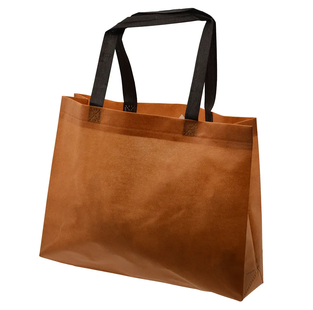 Sac cabas polypropylène non tissé terracotta 40+10 x 30 cm - Paquet de 20 - Sacs non tissés, Sacs polypropylène-4