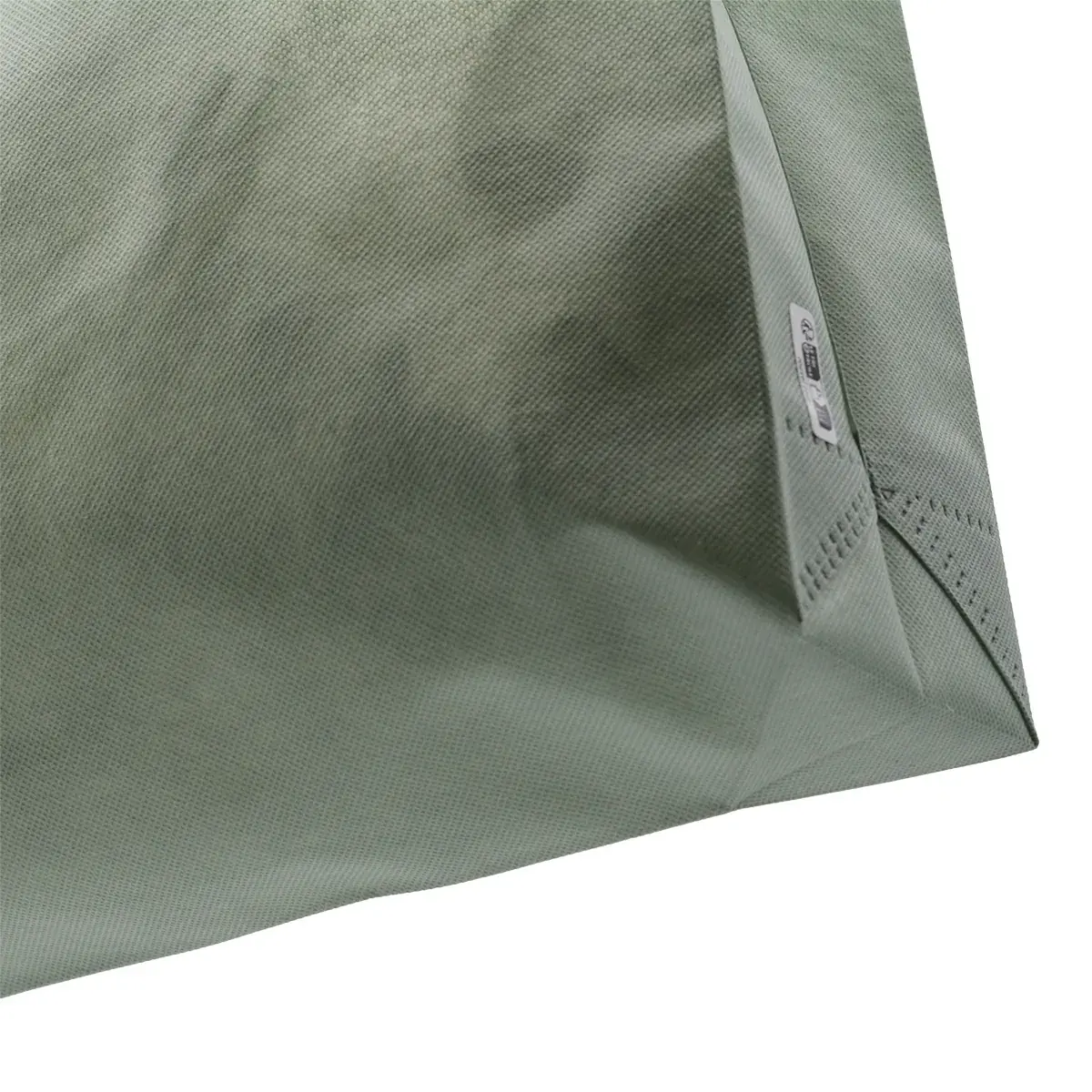 Sac cabas polypropylène non tissé bleu ardoise 40+10 x 30 cm - Paquet de 20 - Sacs non tissés, Sacs polypropylène-5