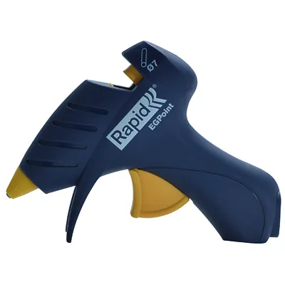 Pistolet à colle sans fil RAPID EG point D7 80g/h 80W pour bâtons 7 mm - Dévidoirs, adhésifs, colles