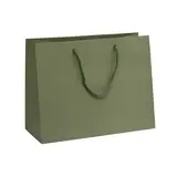 Sacs pelliculés à l'italienne vert tilleul mat - Petit Modèle - Sacs cadeaux, Boîtes cadeaux & Coffrets fête des pères