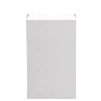 Pochette cadeau kraft vergé gris clair 24 x 7,5 x 41 cm - Sachet kraft - Lot de 250 - Pochettes cadeaux unies