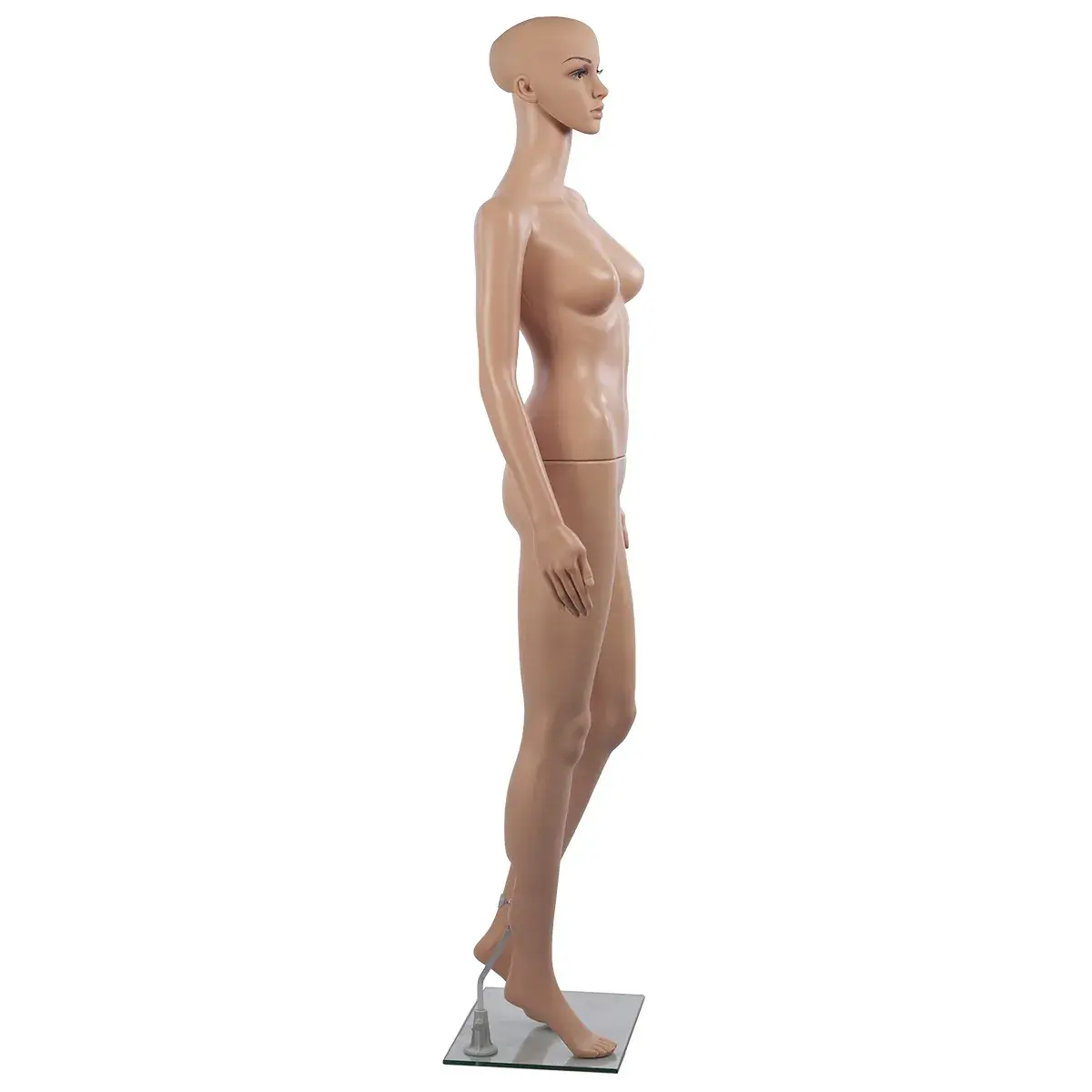Mannequin femme sans perruque H 176 cm Plastique - Chair - Mannequins plastique sans perruque-2