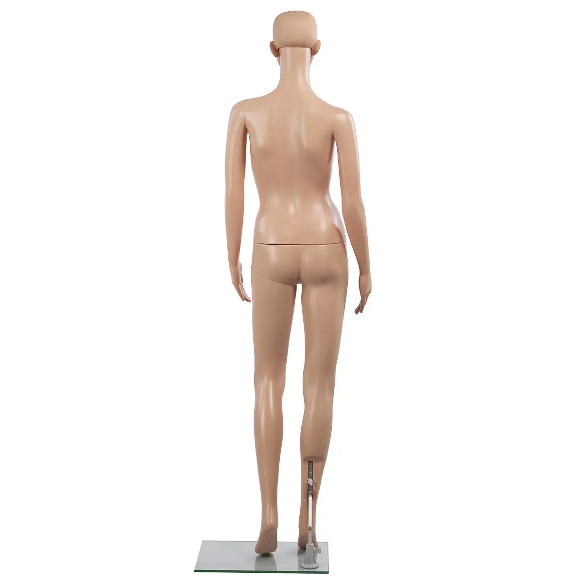 Mannequin femme sans perruque H 176 cm Plastique - Chair - Mannequins plastique sans perruque-3