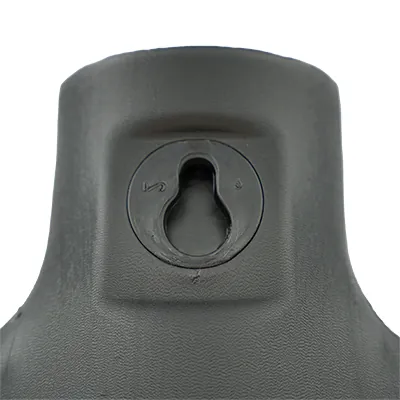 Buste femme plastique H 60 cm - Torse femme - Noir - Bustiers et fessiers-4