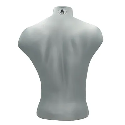 Buste homme plastique H 60 cm - Gris - Bustiers et fessiers-3