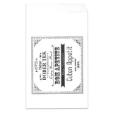 Sachet papier ingraissable ouverture 2 côtés 12 x 21 cm - Sachet papier snacking - Lot de 1000 - Emballage sandwich