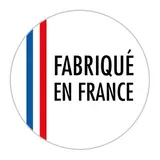 Étiquette adhésive blanche ronde “Fabriqué en France” ø35 mm certifiée FSC – boîte de 500 - Étiquettes adhésives alimentaires