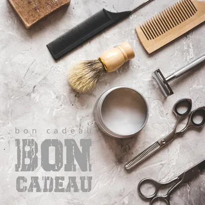 Bon cadeau Barbier 12 x 12 cm avec enveloppe - Bons cadeaux-2