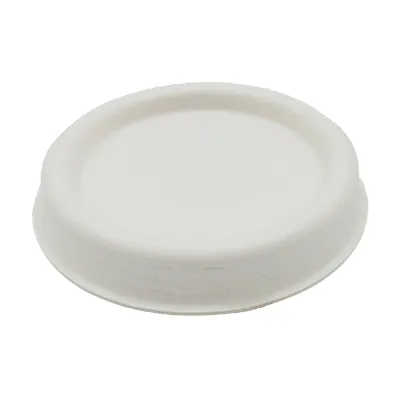 Couvercle fibre végétale pour gobelet carton ø 6 cm - Lot de 50 - Gobelets carton, Gobelets café