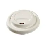 Couvercle fibre végétale pour gobelet carton ø 7 cm avec bec buveur - Lot de 50 - Gobelets carton, Gobelets café