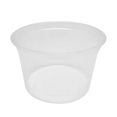 Pot à sauce plastique transparent 473 ml - Coupelle jetable - Lot de 25 - Pots à sauce, Verrines jetables