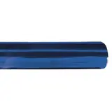 Film métallisé réversible polypropylène bleu 70 cm x 50 m 30µ - Films métallisés réversibles polypropylène 