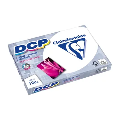 Papier A4 blanc 120g Clairefontaine DCP - Ramette de 250 feuilles - Papier imprimante