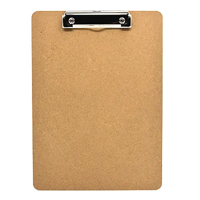 Porte bloc à pince en fibre de bois - A4 - 31,5 x 22,7 cm - Porte-blocs, Sacoches, Trolleys