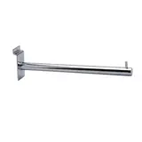 Bras droit pour fond rainuré L 30 cm métal chromé tube rond ø 20 mm - Bras