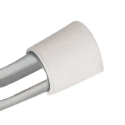 Embout rond emboitant plastique ø 4 mm pour tiges - Blanc - Lot de 50 - Tiges simples pour réserve
