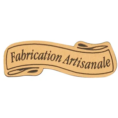 Étiquettes cadeaux adhésives  Fabrication artisanale Or 35 x 13 mm - Boîte de 1000  - Étiquettes cadeaux adhésives