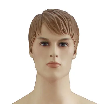 Mannequin homme, cheveux sculptés châtain claire - Mannequins hommes-2