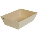 Panier en bois naturel contreplaqué 29,5 x 19,5 x 8 cm - Paniers bois, Caisses bois
