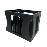 Casier à bouteilles en plastique 20 bières 50 cl noir - Mètres de bières, Emballages pour bouteilles de bières