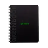 Cahier à spirale Rhodiactive Greenbook 5/5 - A5  - Cahiers et blocs notes