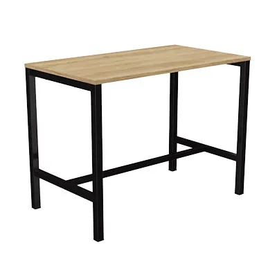 Table haute Astrolite 140 x 80 x H 105 cm noir/ nebraska - Buronomic© - Bureaux Astrolite