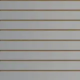 Panneau rainuré entraxe 15 cm 120 x 120 cm ép. 18 mm MDF - Gris clair – Lot de 2 - Panneaux rainurés