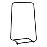 Portant droit noir - L 90 cm - H 160 cm - Portants à vêtements droits