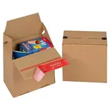Carton d'expédition fond auto avec fermeture adhésive Eurobox S 14,5 x 9,5 x 14 cm - Boîte carton - Lot de 20 - Cartons d'expédition, Boîtes carton